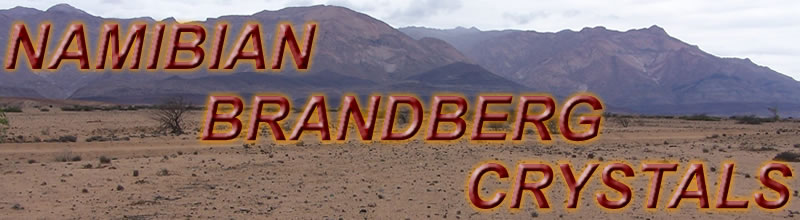 Mineral specimens and crystals, especially from Namibia and South Africa