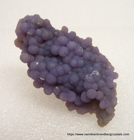 Purple botryoidal chalcedony / grape agate