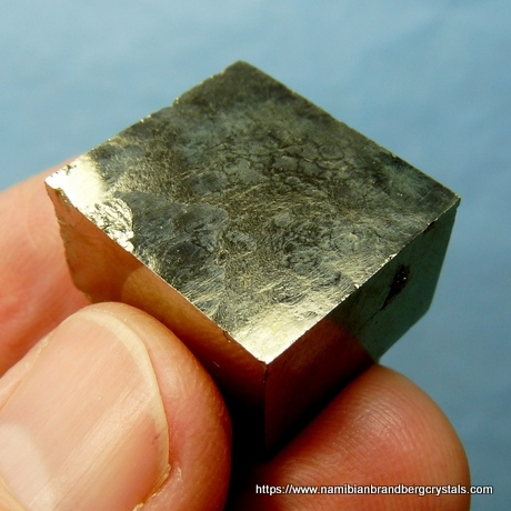 Tabular pyrite crystal from La Rioja, Spain