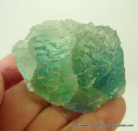 Fluorite from a relatively new find in 2022